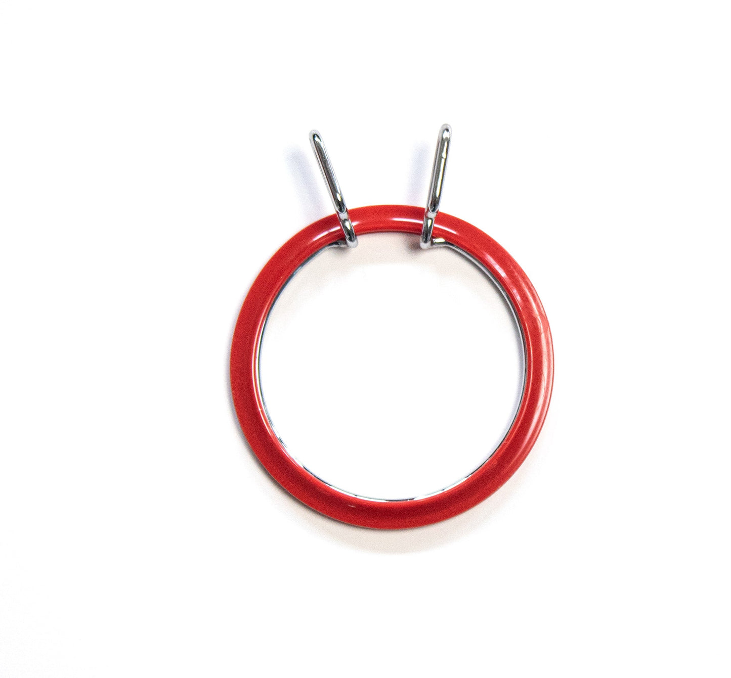 Cerc pentru Broderie Rotund de Culoarea Roșie din Metal, 160-3