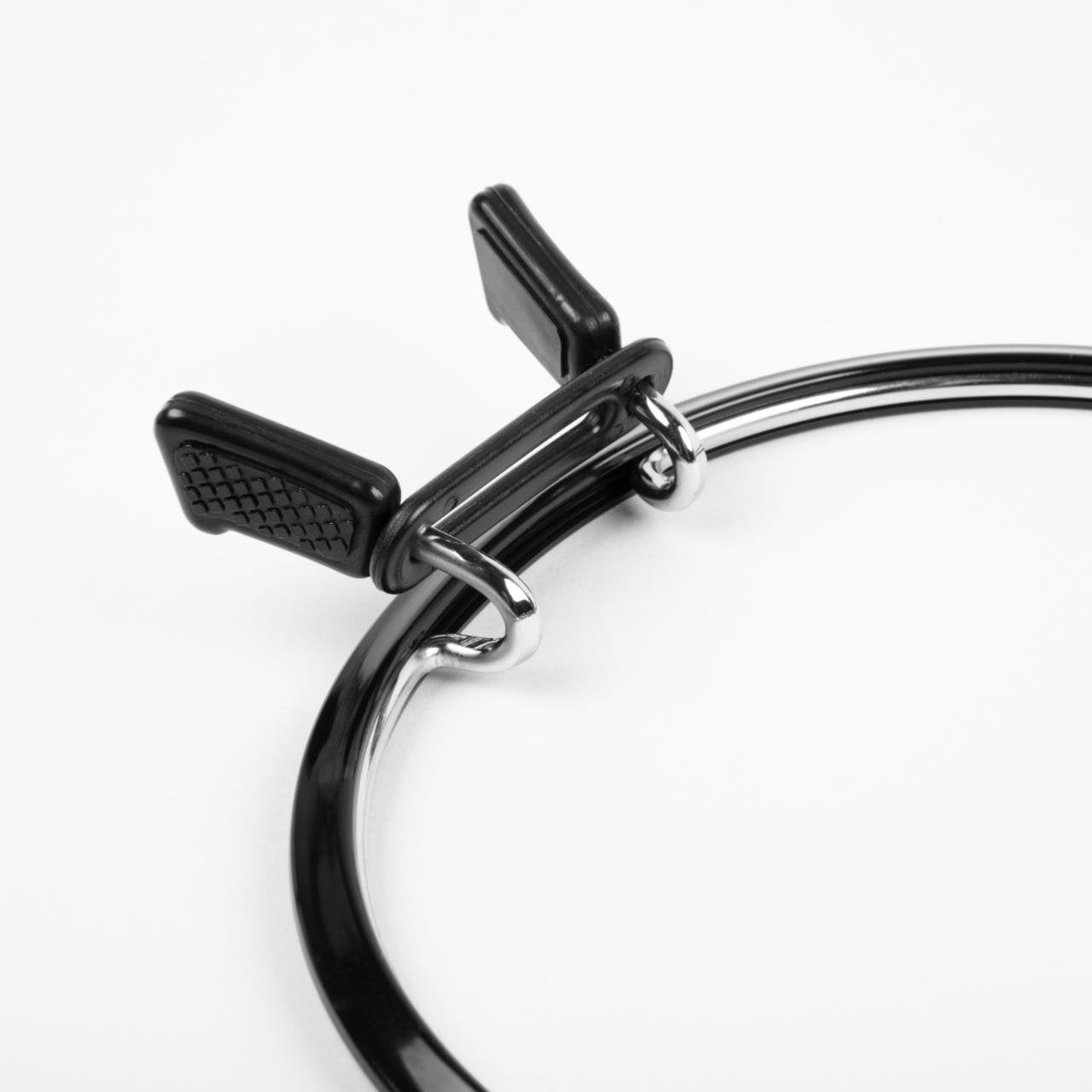 Cerc pentru Broderie Rotund de Culoarea Roșie din Metal, 160-3
