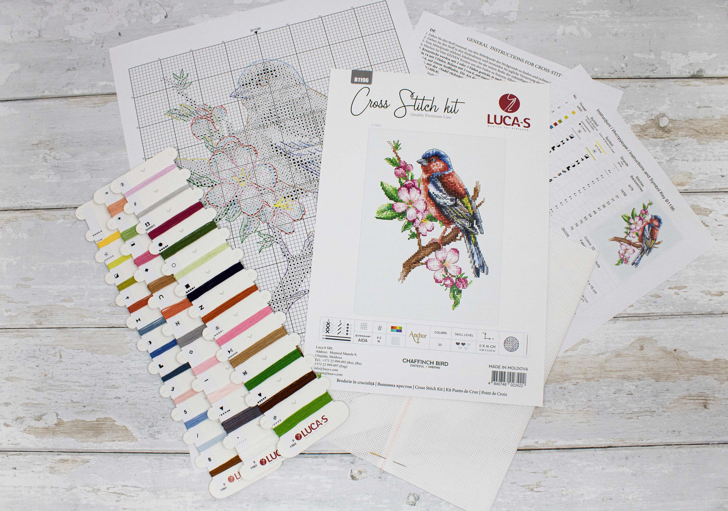 Cross stitch kit Luca-S - Cintezul B1196