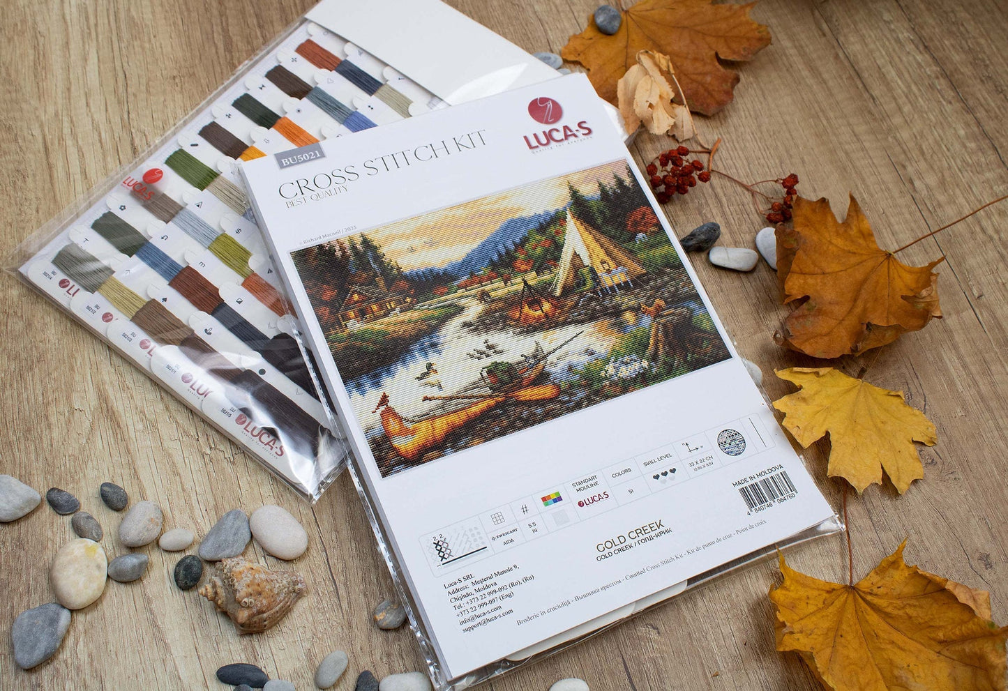 Cross stitch kit - BU5021 Gold Creek