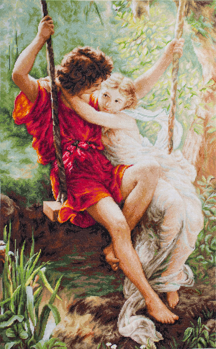 Luca-S Cross Stitch Kit - Spring - Spring of Lovers, G415