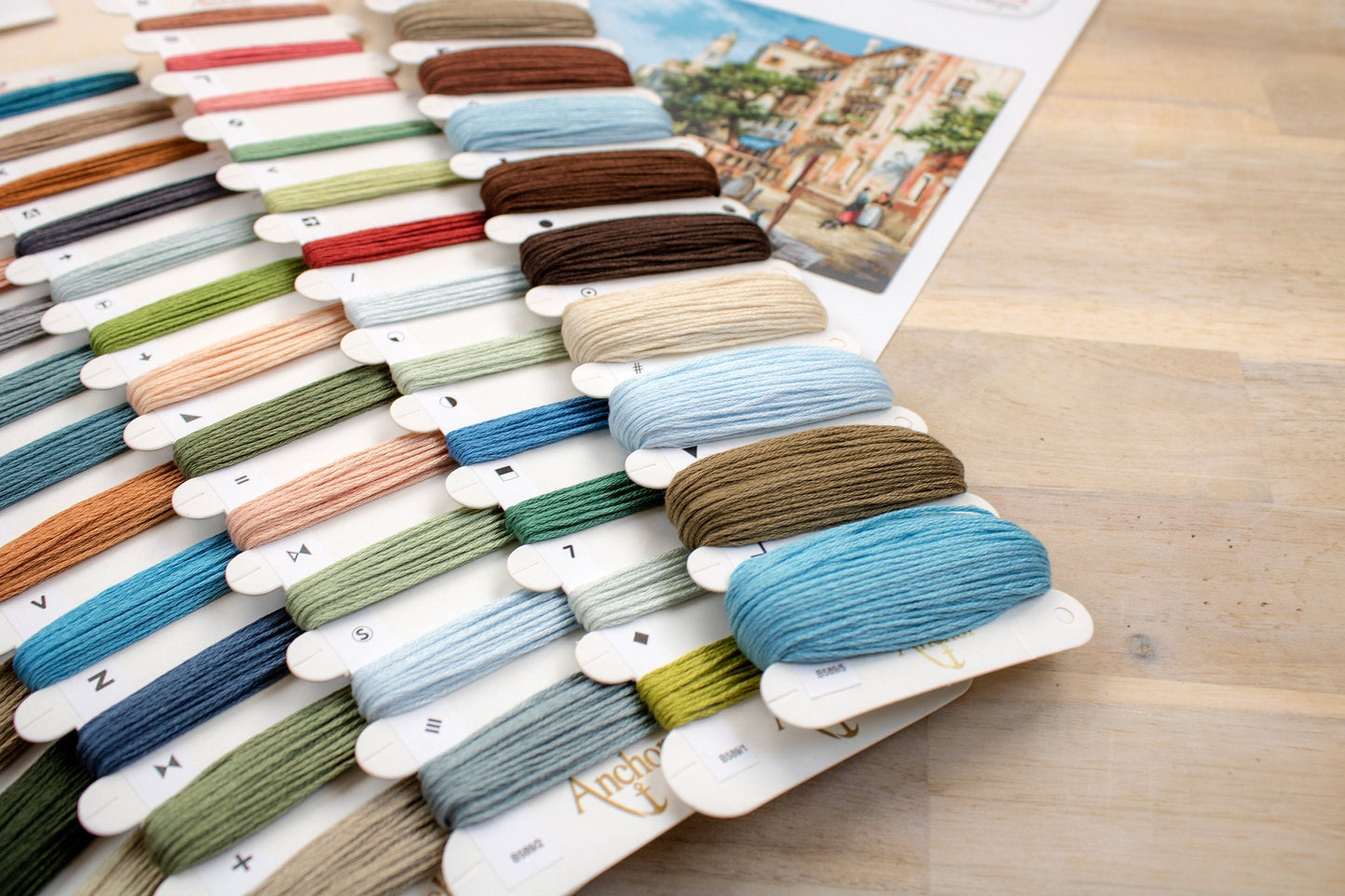 Cross stitch kit Luca-S - B589 The streets of San Polo