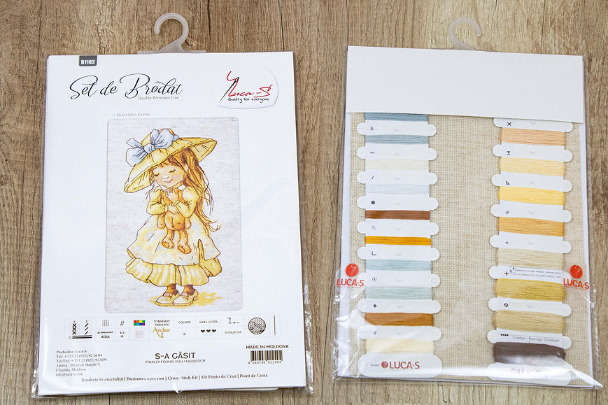 Cross stitch kit Luca-S - B1103 Found