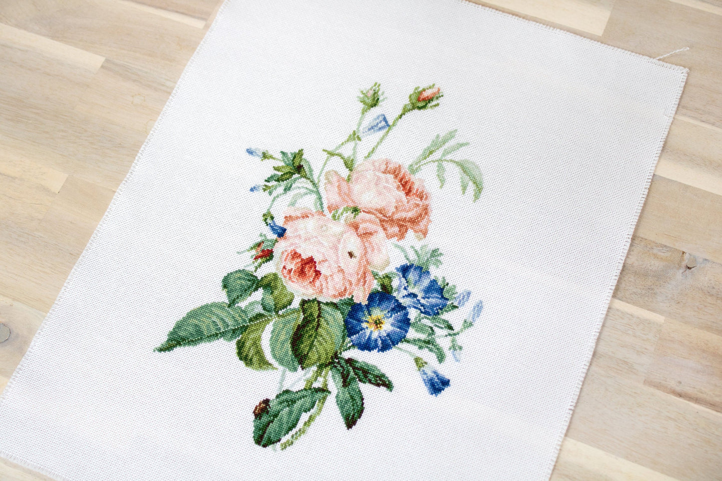 Cross stitch kit Luca-S - B2351 Bouquet of roses