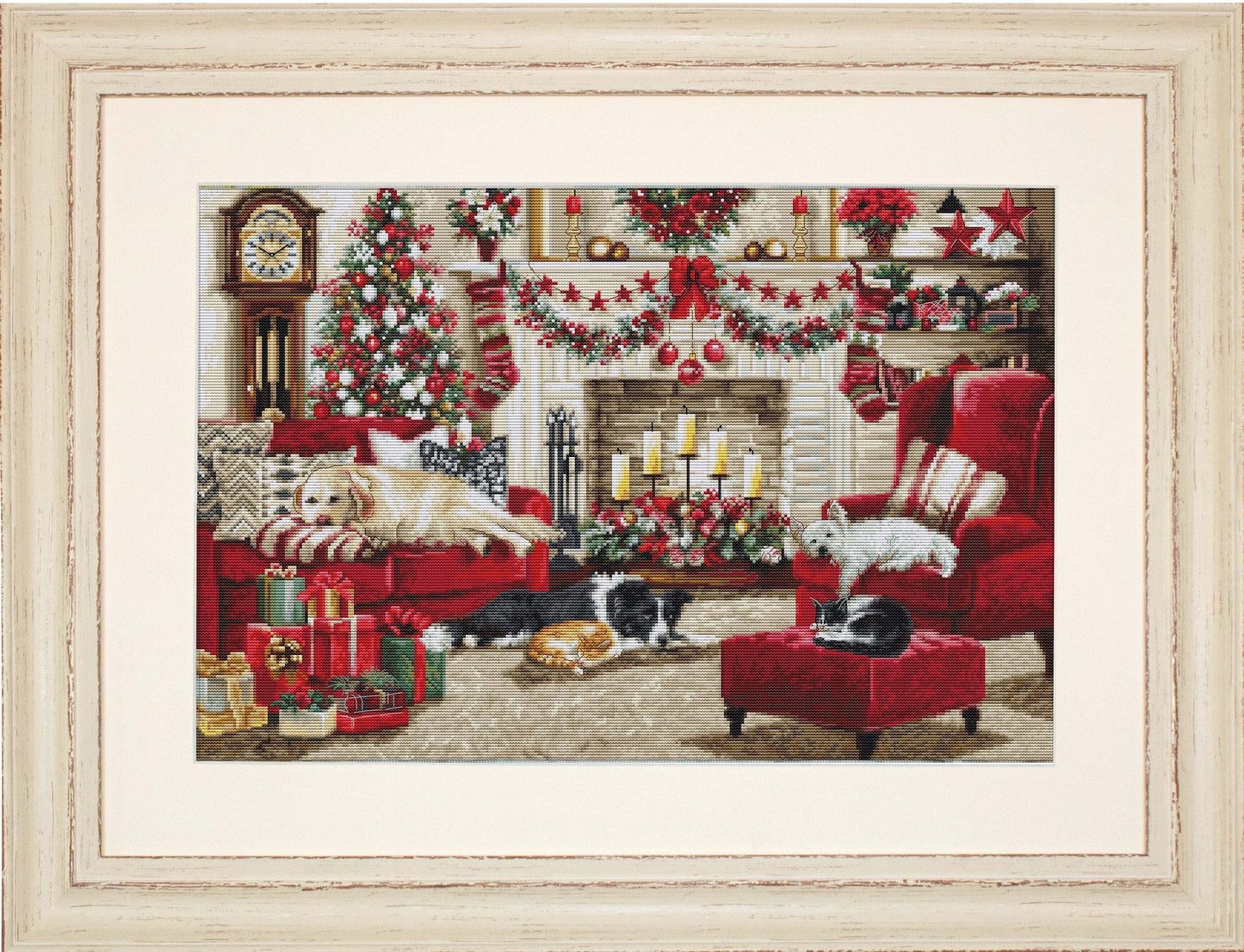 Cross stitch kit Luca-S GOLD - BU5013 Pets
