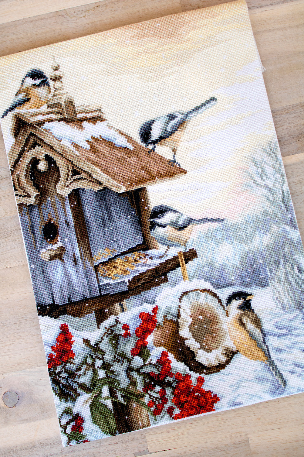 Cross stitch kit Luca-S - BU4021 Birdhouse
