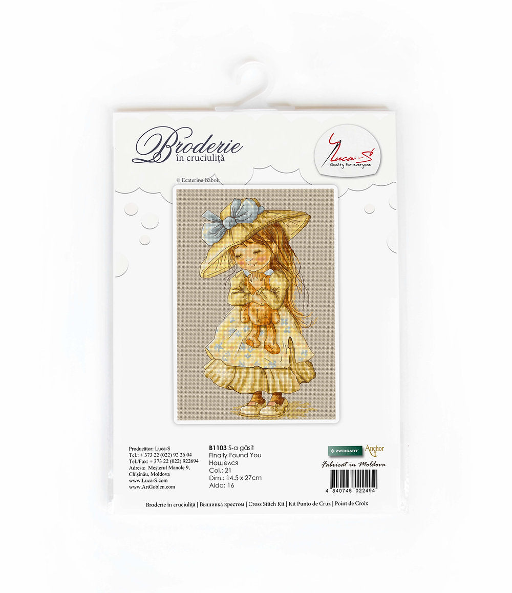 Cross stitch kit Luca-S - B1103 Found