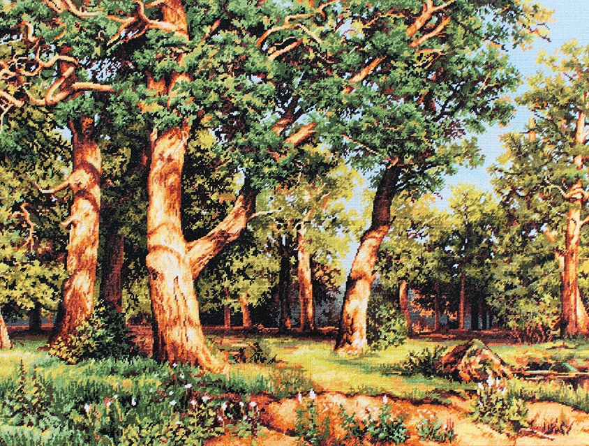Cross stitch kit Luca-S - B476 Oak Grove