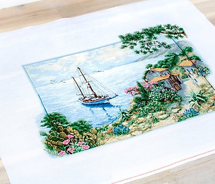 Cross stitch kit Luca-S - B2343 Seascape