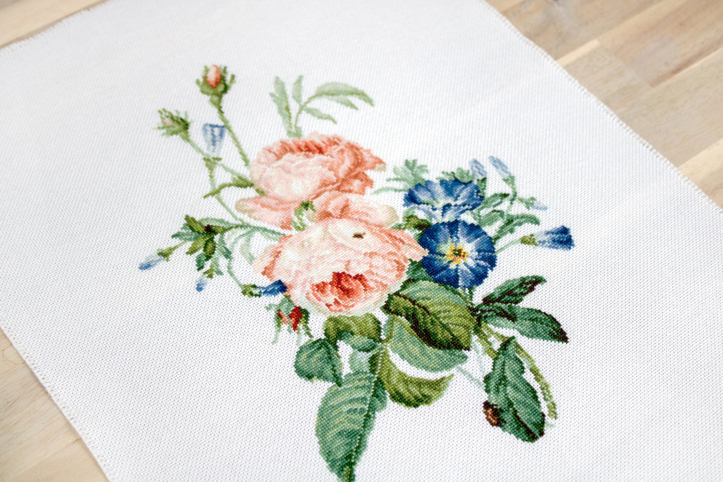 Cross stitch kit Luca-S - B2351 Bouquet of roses