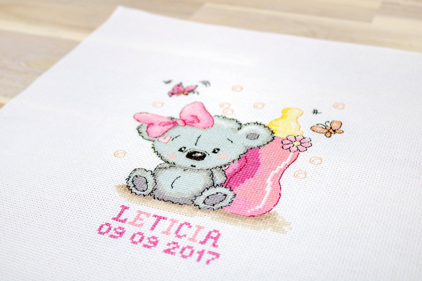 Set de brodat în cruciuliță Luca-S - B1147 Leticia