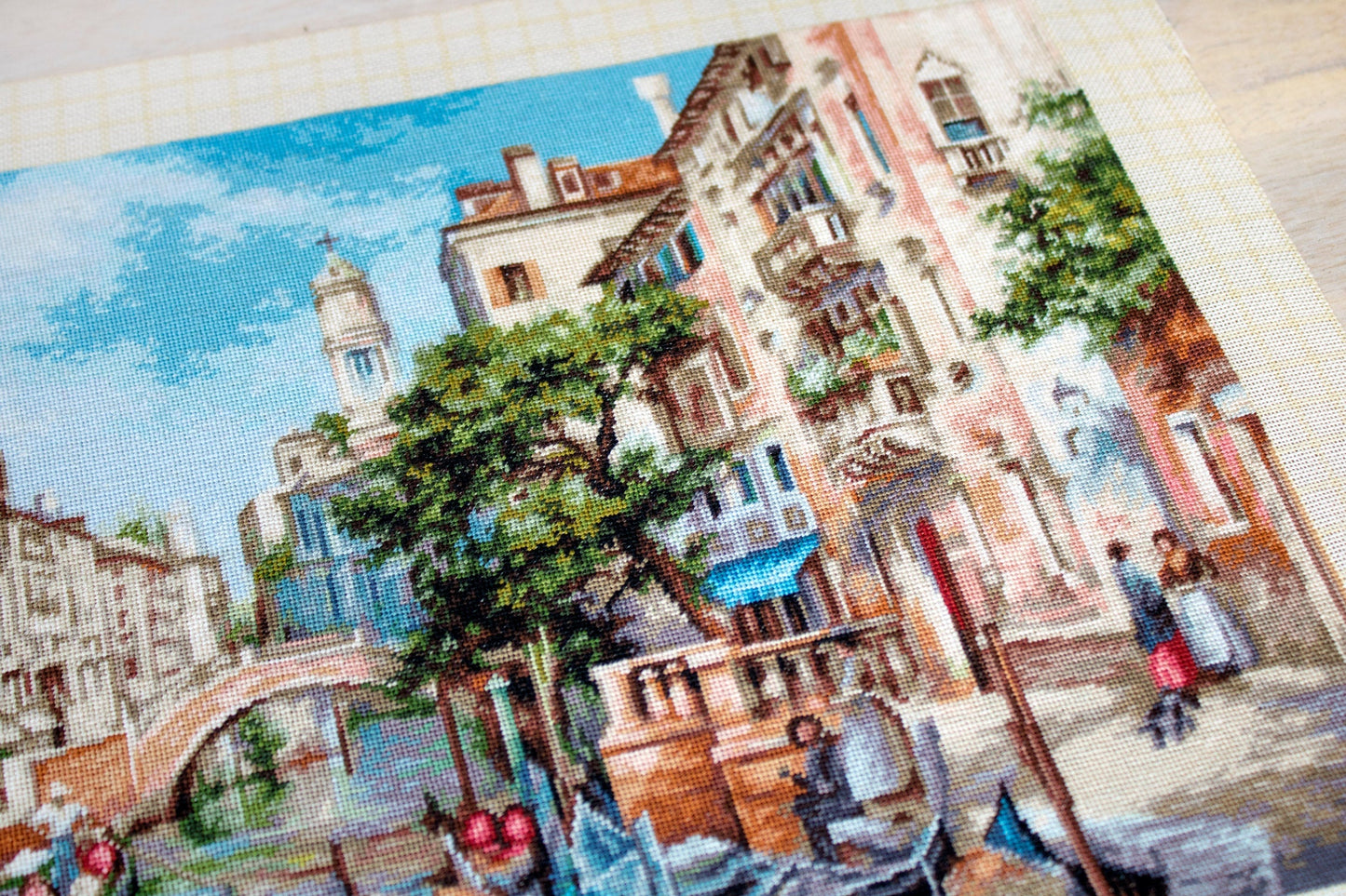 Cross stitch kit Luca-S - B589 The streets of San Polo