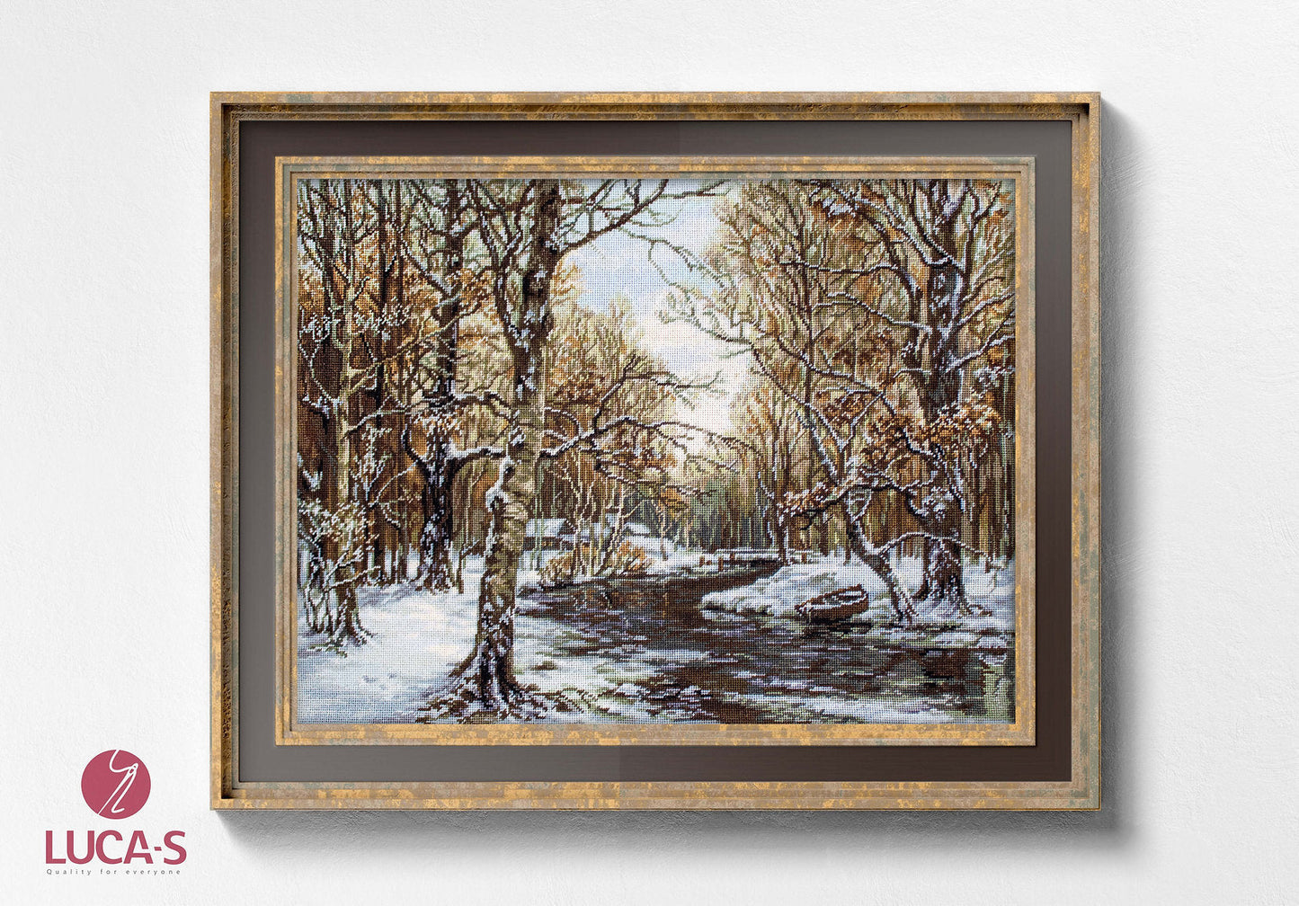 Cross stitch kit Luca-S - B597 First snow