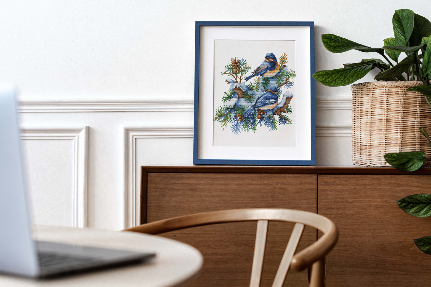 Cross stitch kit - B2418 Birds-Winter