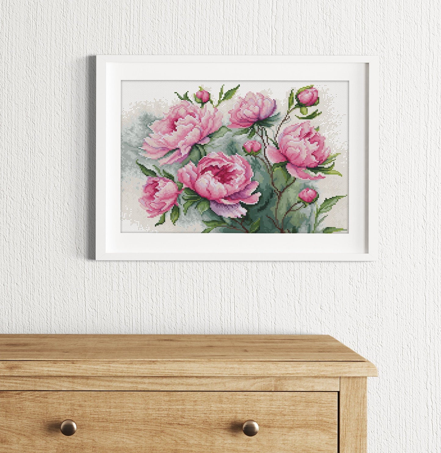 Cross stitch kit - B7019 Charm of Peonies