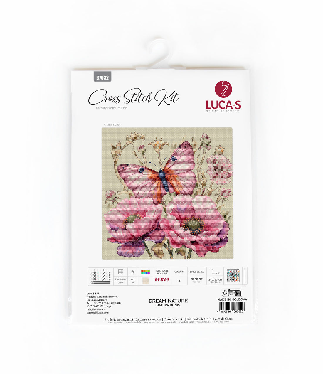 Cross stitch kit Luca-S - Dream Nature, B7032