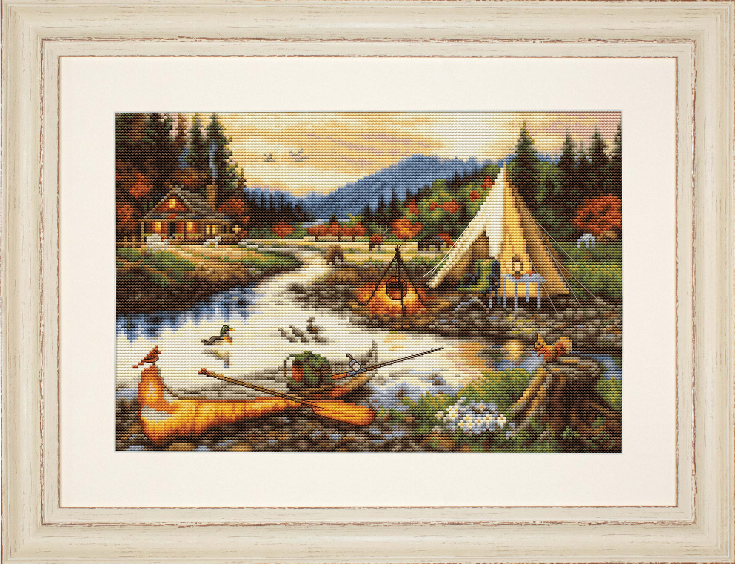 Cross stitch kit - BU5021 Gold Creek