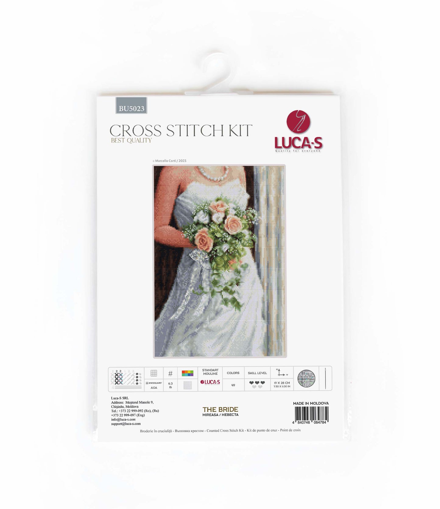 Cross stitch kit - BU5023 Bride