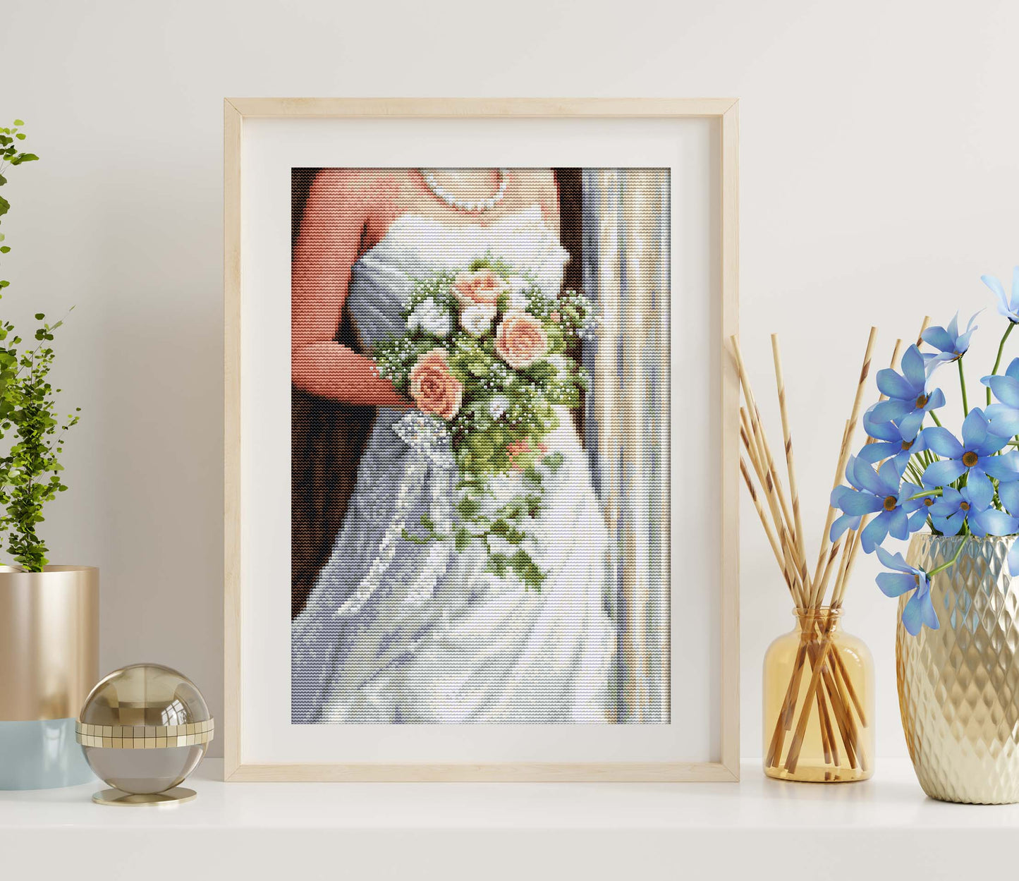 Cross stitch kit - BU5023 Bride