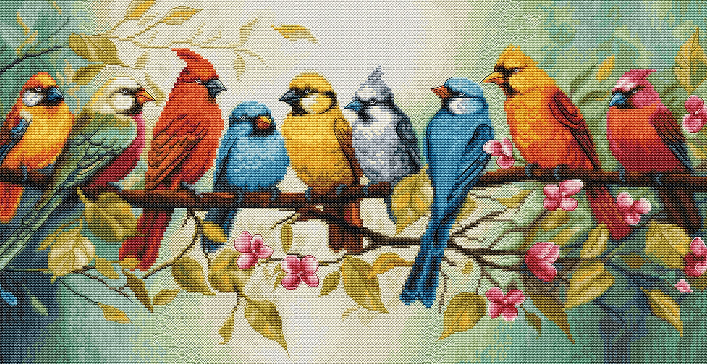 Cross stitch kit Luca-S - Birdsong, BU5062