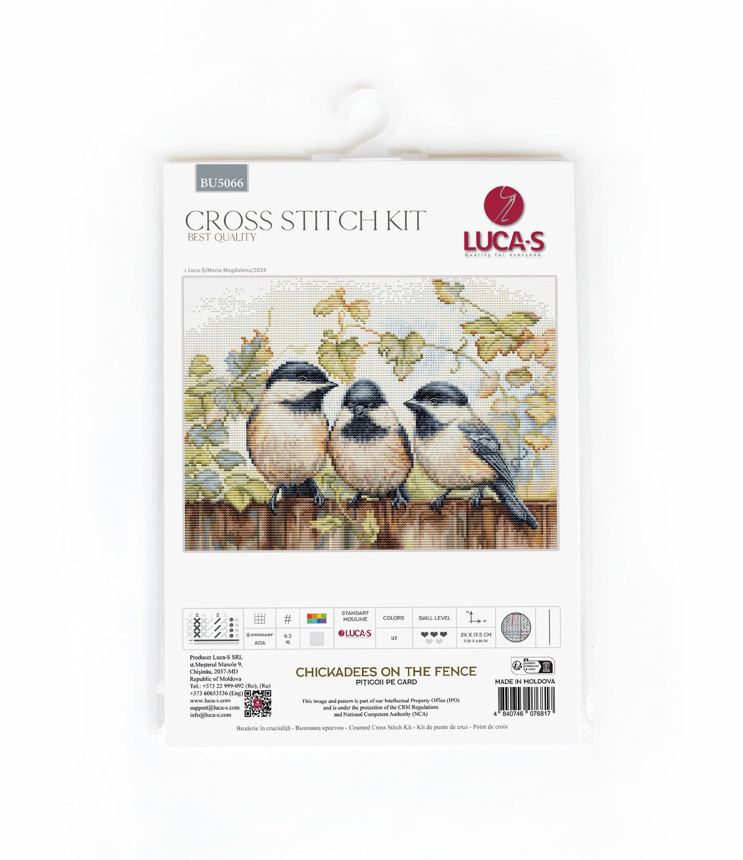 Cross stitch kit Luca-S - Titties on the Gard, BU5066