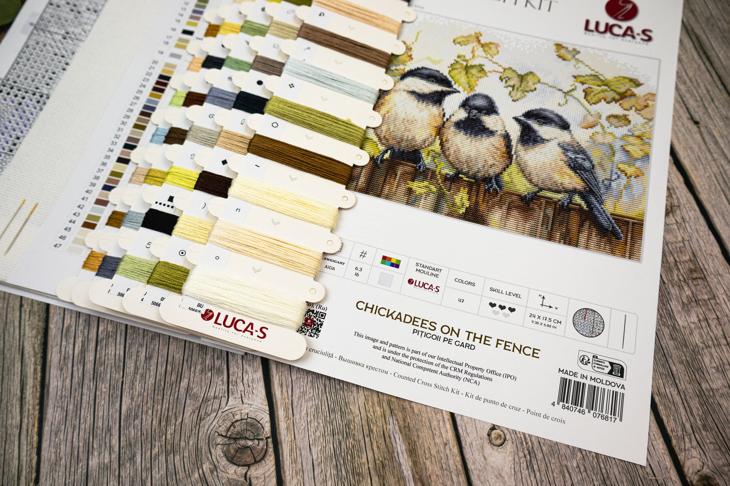 Cross stitch kit Luca-S - Titties on the Gard, BU5066