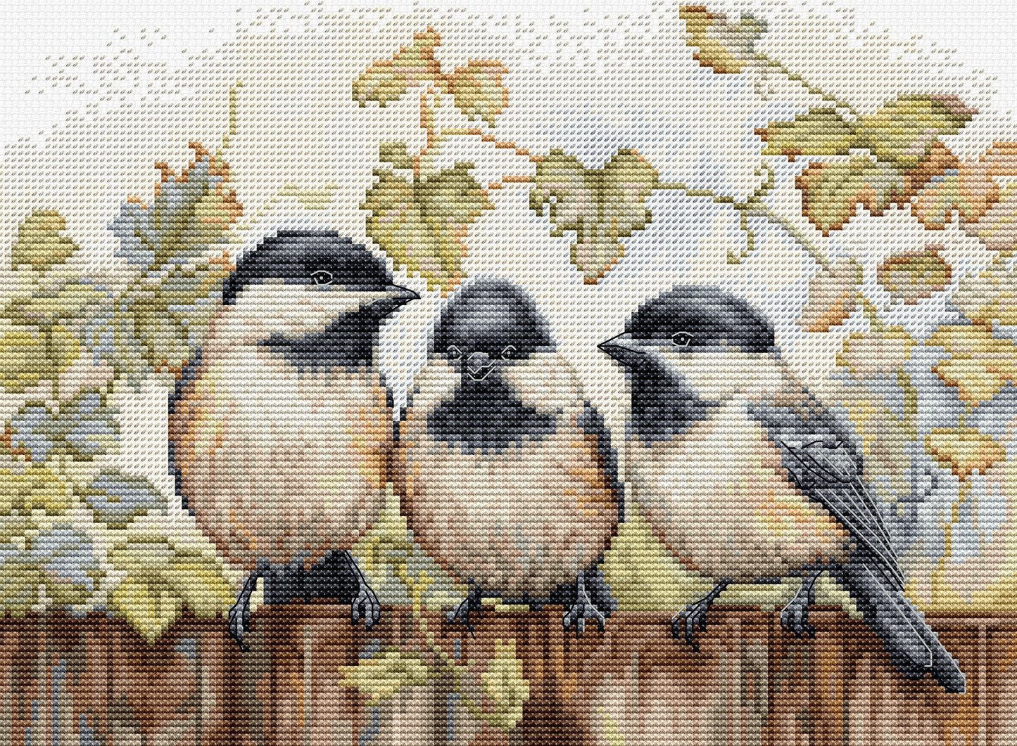 Cross stitch kit Luca-S - Titties on the Gard, BU5066