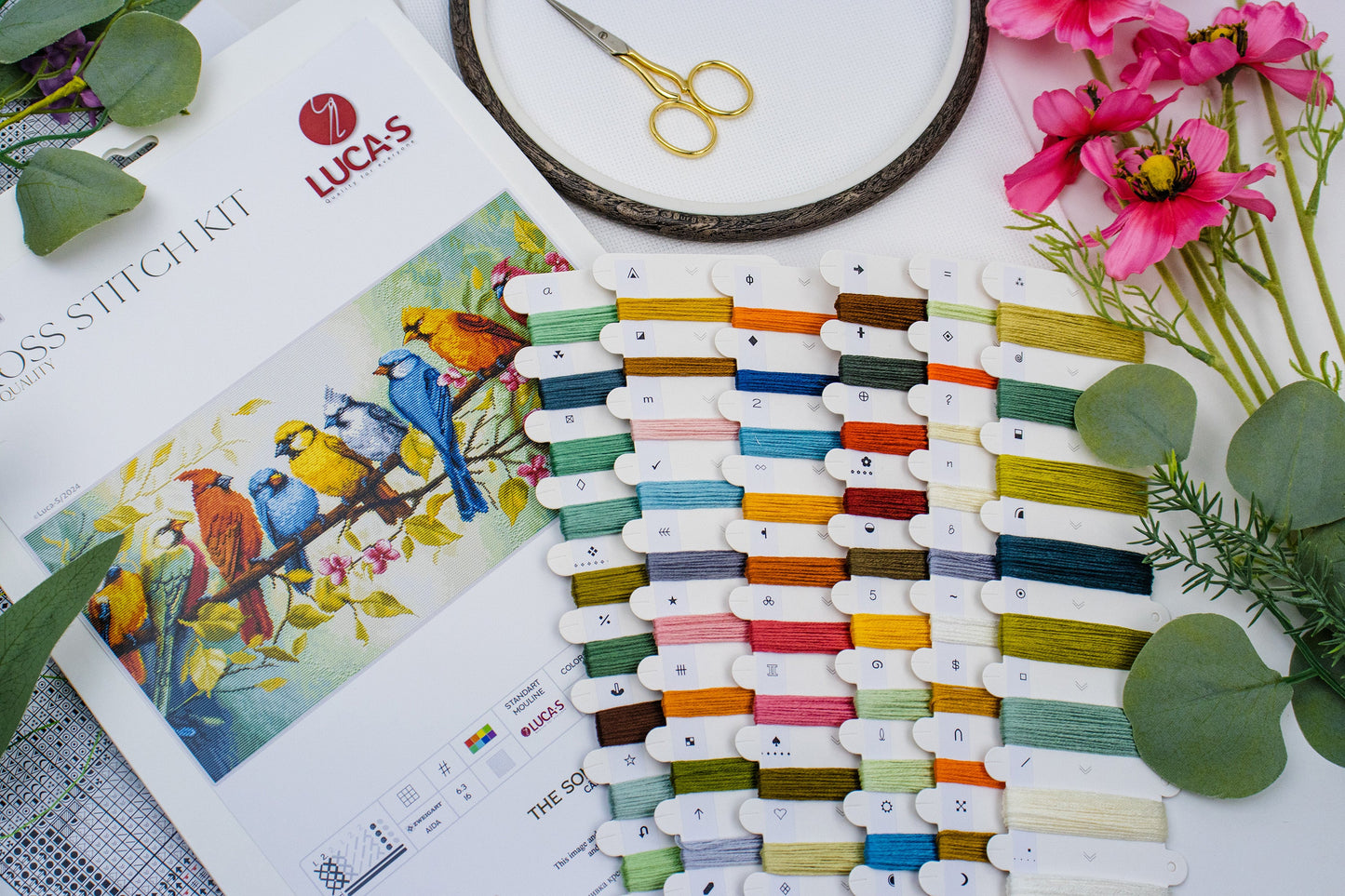 Cross stitch kit Luca-S - Birdsong, BU5062