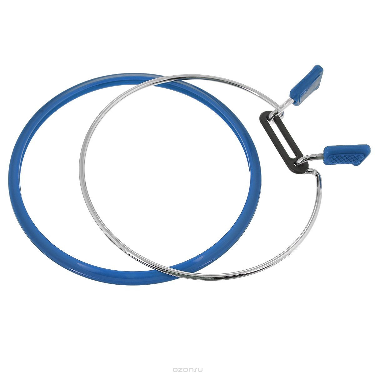 Cerc pentru Broderie Rotund de Culoarea Roșie din Metal, 160-3