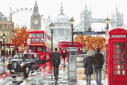 Cross stitch kit Luca-S - B2376 London