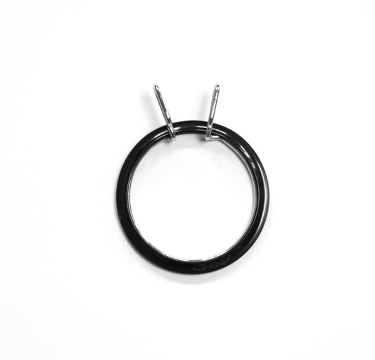 Black Round Metal Embroidery Hoop, 160-1