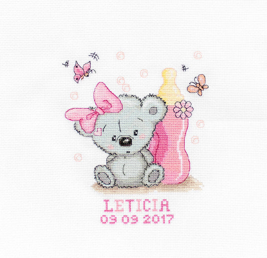 Set de brodat în cruciuliță Luca-S - B1147 Leticia