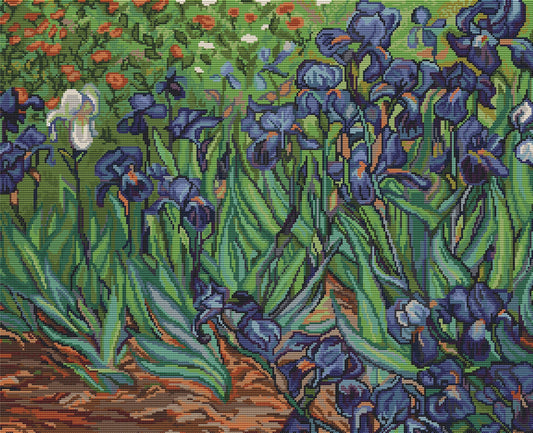Set de Brodat Goblen Luca-S - Irişii, dupa Van Gogh, G444