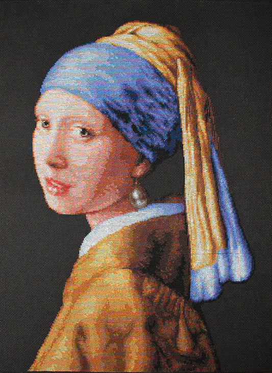 Luca-S Cross Stitch Kit - Girl with Pearl Earring, G467
