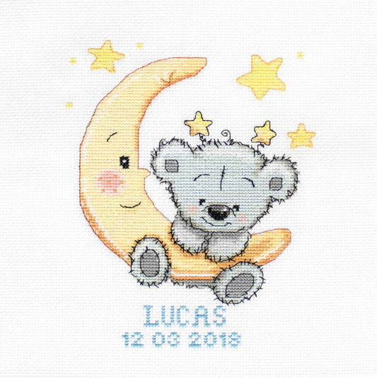 Set de brodat în cruciuliță Luca-S - B1146 Lucas