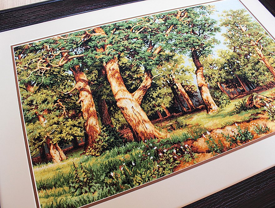 Cross stitch kit Luca-S - B476 Oak Grove