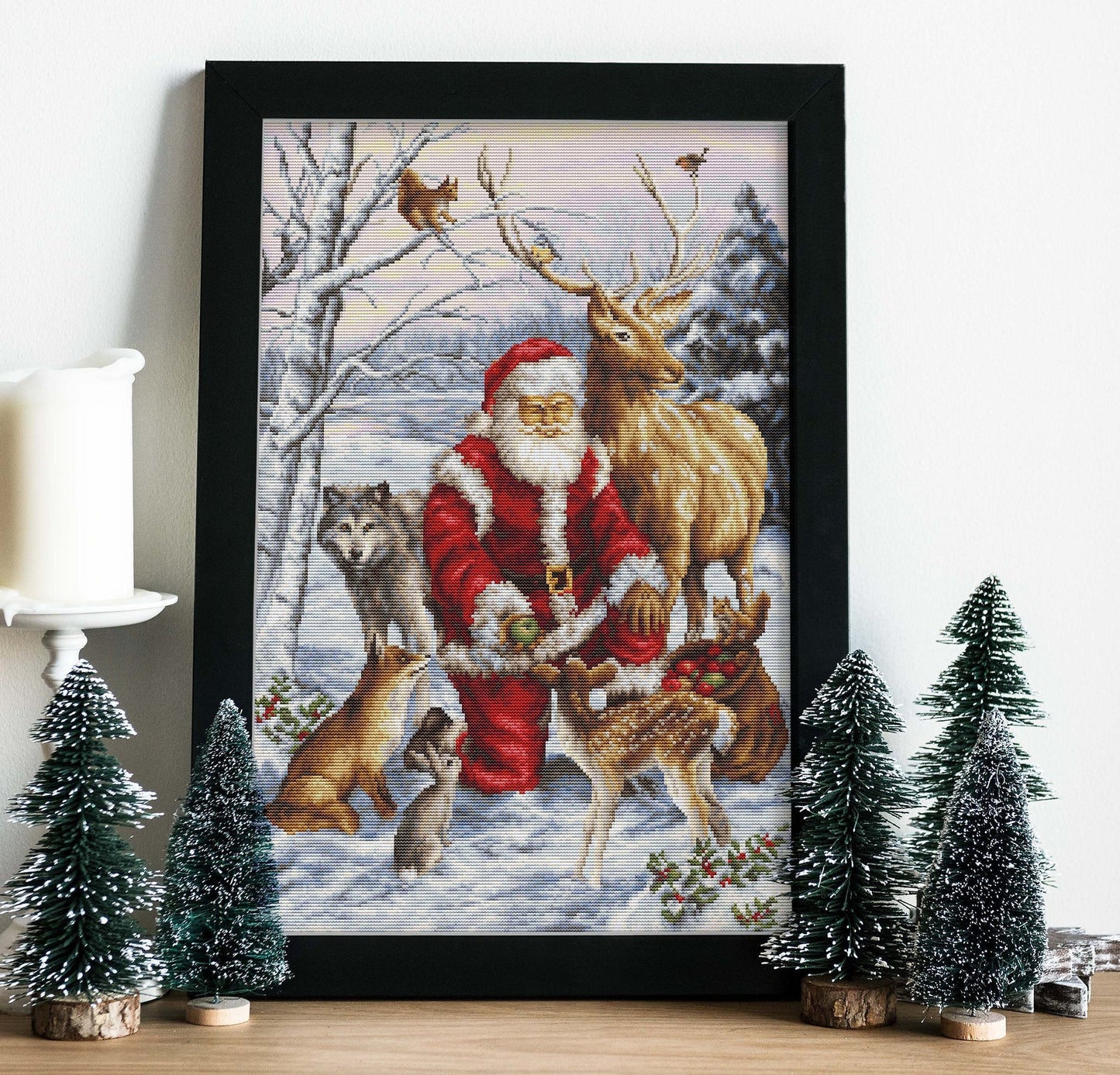 Cross stitch kit GOLD - BU5022 Forest Friends