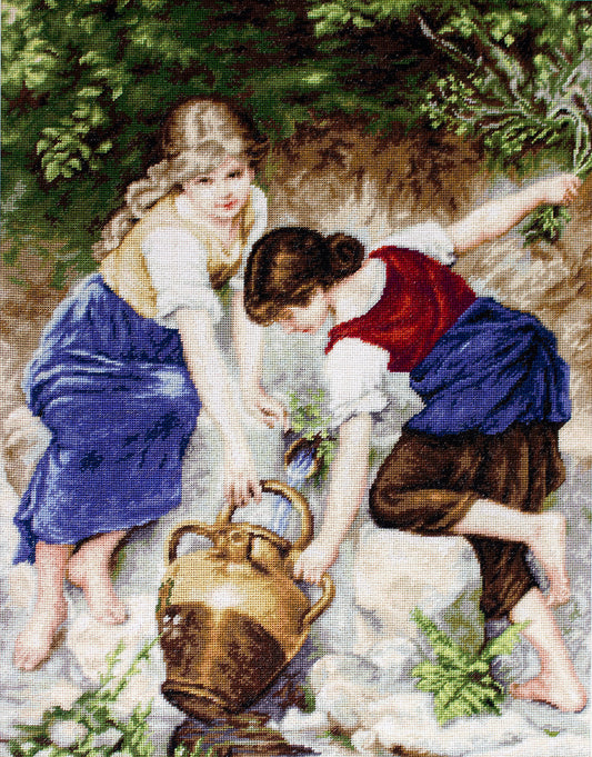 Luca-S Gobelin Embroidery Set - At the Spring, G564