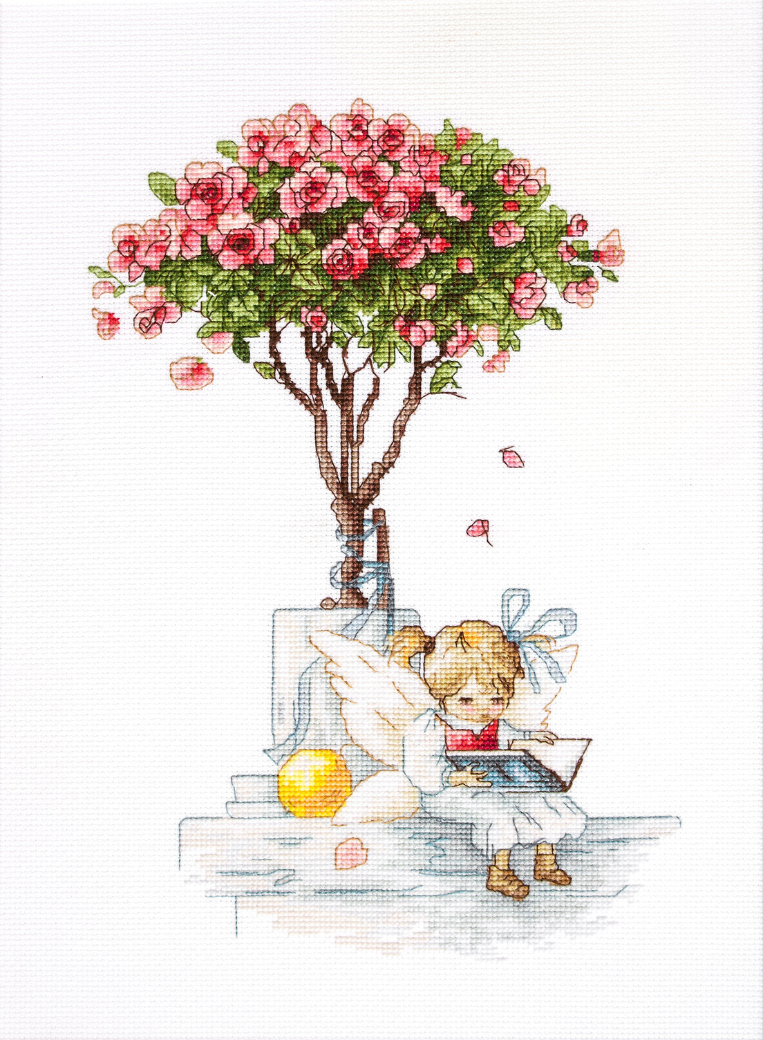 Cross stitch kit Luca-S - B1115 Roses