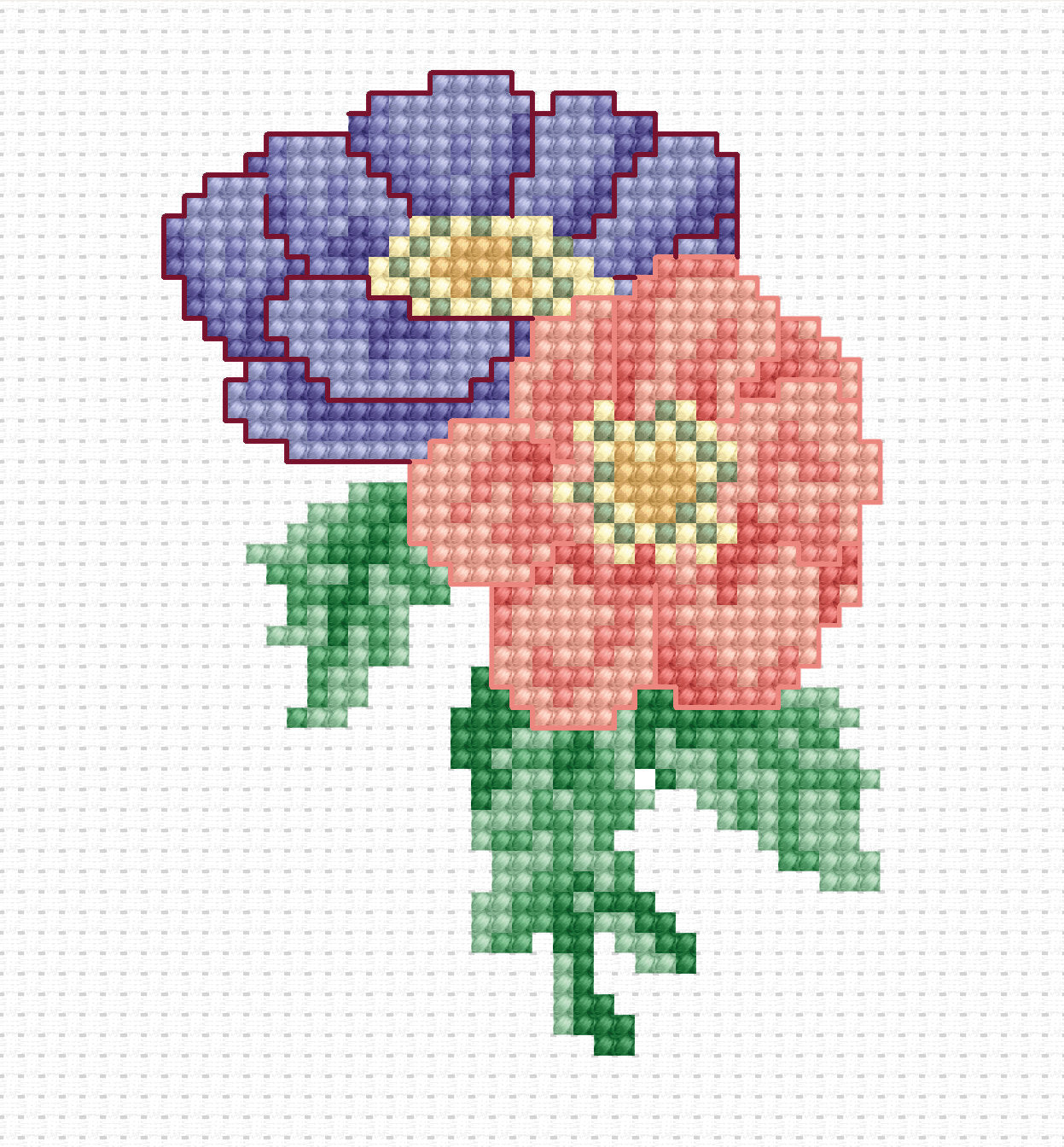 Cross stitch kit Luca-S - Embroidery kit for children