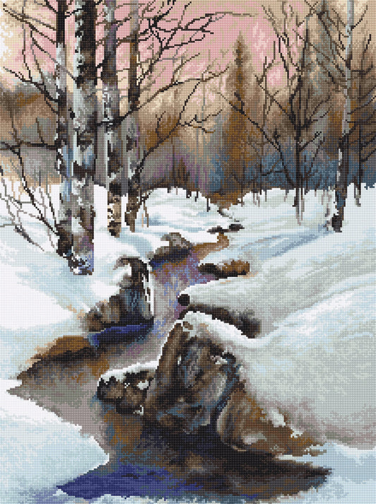 Luca-S Cross Stitch Embroidery Sets - Winter, G609