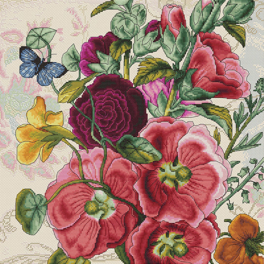 Cross stitch kit Luca-S - B2366 Summer flowers