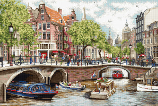 Cross stitch kit Luca-S - BU5005 Amsterdam