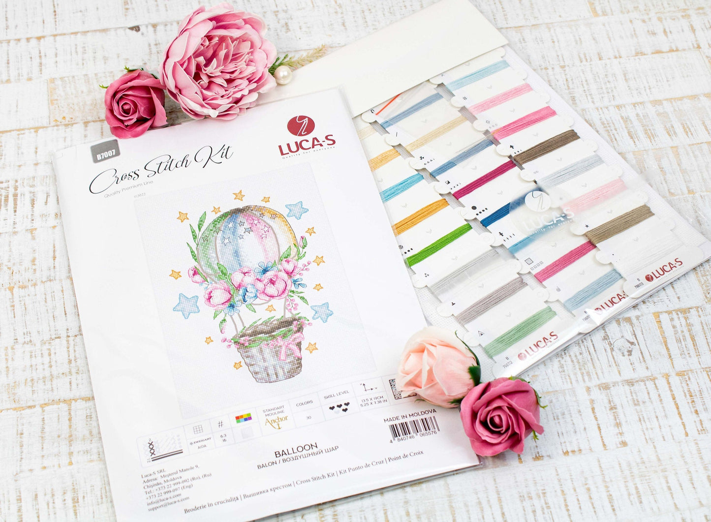 Cross Stitch Kit Luca-S - Balloon - HobbyJobby