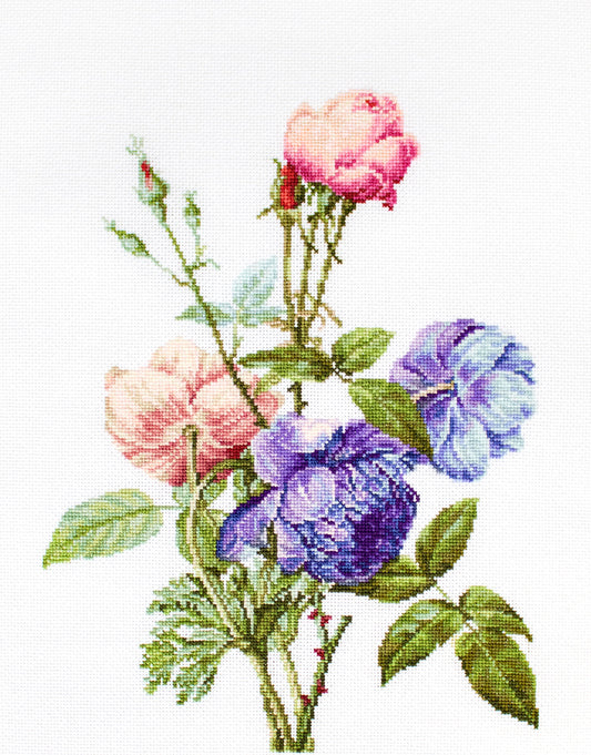 Cross stitch kit Luca-S - B2349 Bouquet