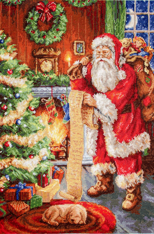 Luca-S Cross Stitch Kit - Santa Claus, G578