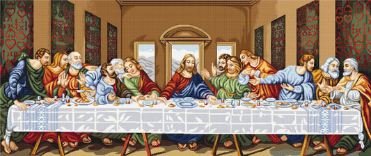 Cross stitch kit Luca-S - B407 The Last Supper