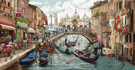 Cross stitch kit Luca-S - BU5003 Venice