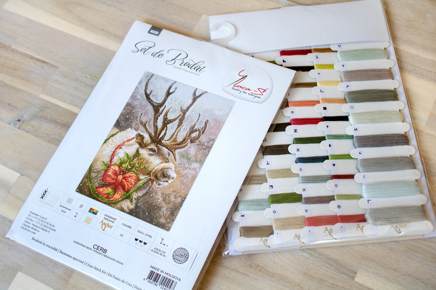 Cross stitch kit Luca-S - B598 Deer