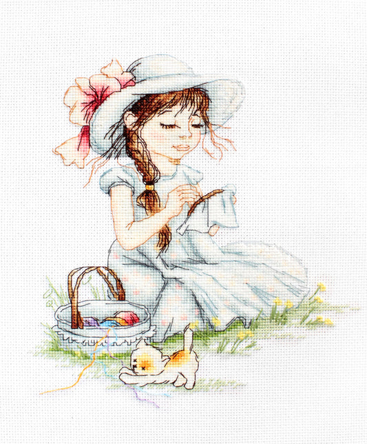 Set de brodat în cruciuliță Luca-S - B1059 Broderie